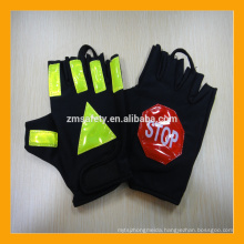 Half Finger Sun Protection Traffic Safety Police Gloves